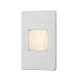 Eurofase Lighting 30286-016 LED Outdoor Inwall Light, Wattage: 3.3W, Voltage: 120V, Lumens: 3000K, Opal White Finish