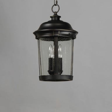 Maxim Lighting 3028CDBZ Dover DC Bronze Outdoor Pendant - Angle View