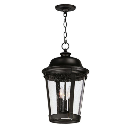Maxim Lighting 3029CDBZ Dover DC 3 Light Bronze Outdoor Pendant White Background