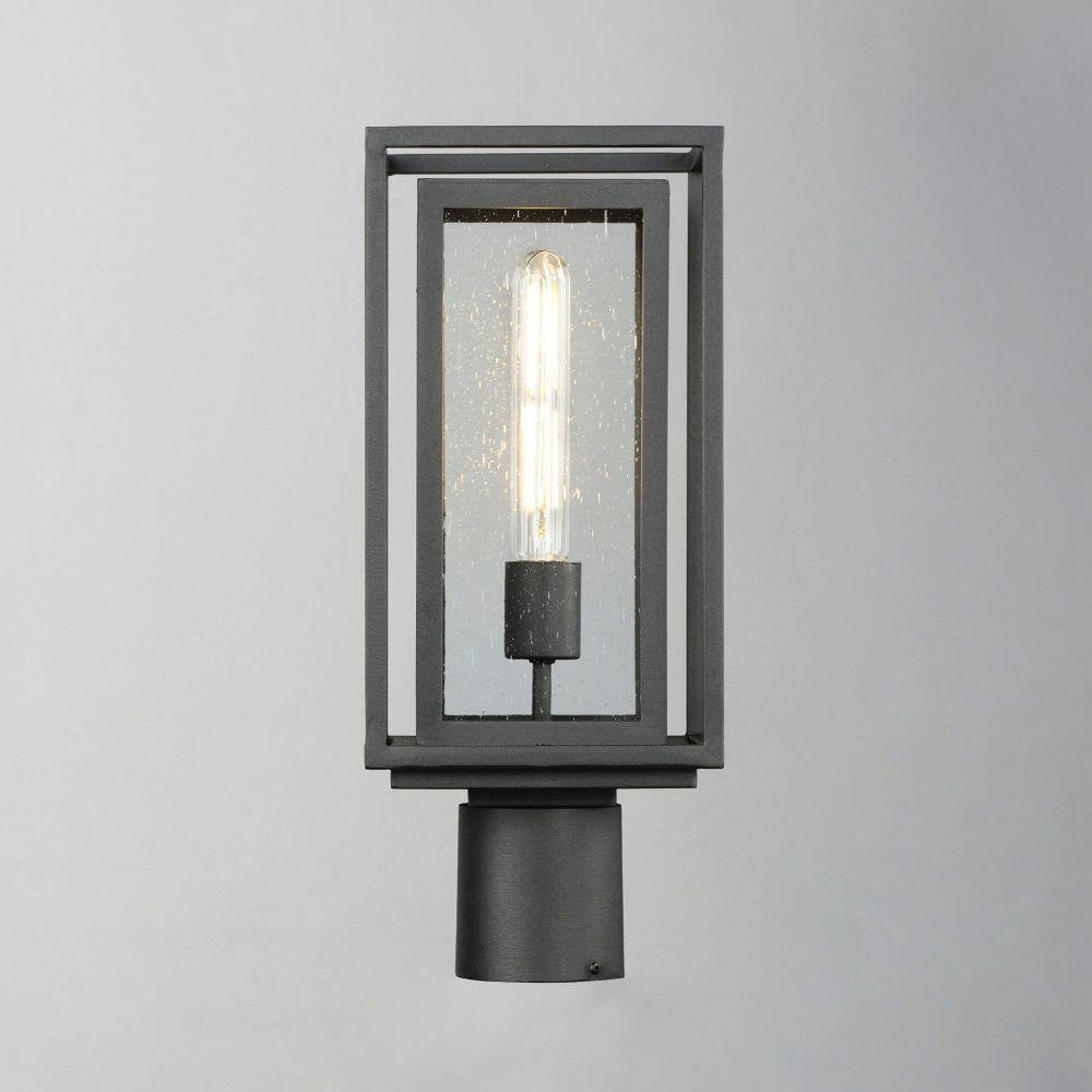 Maxim Lighting 3030CDBK Cabana 1 Light Black Outdoor Post Mount - Front View