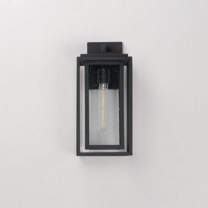 Maxim Lighting 3033CDBK Cabana 1 Light Black Outdoor Wall Sconce Side View