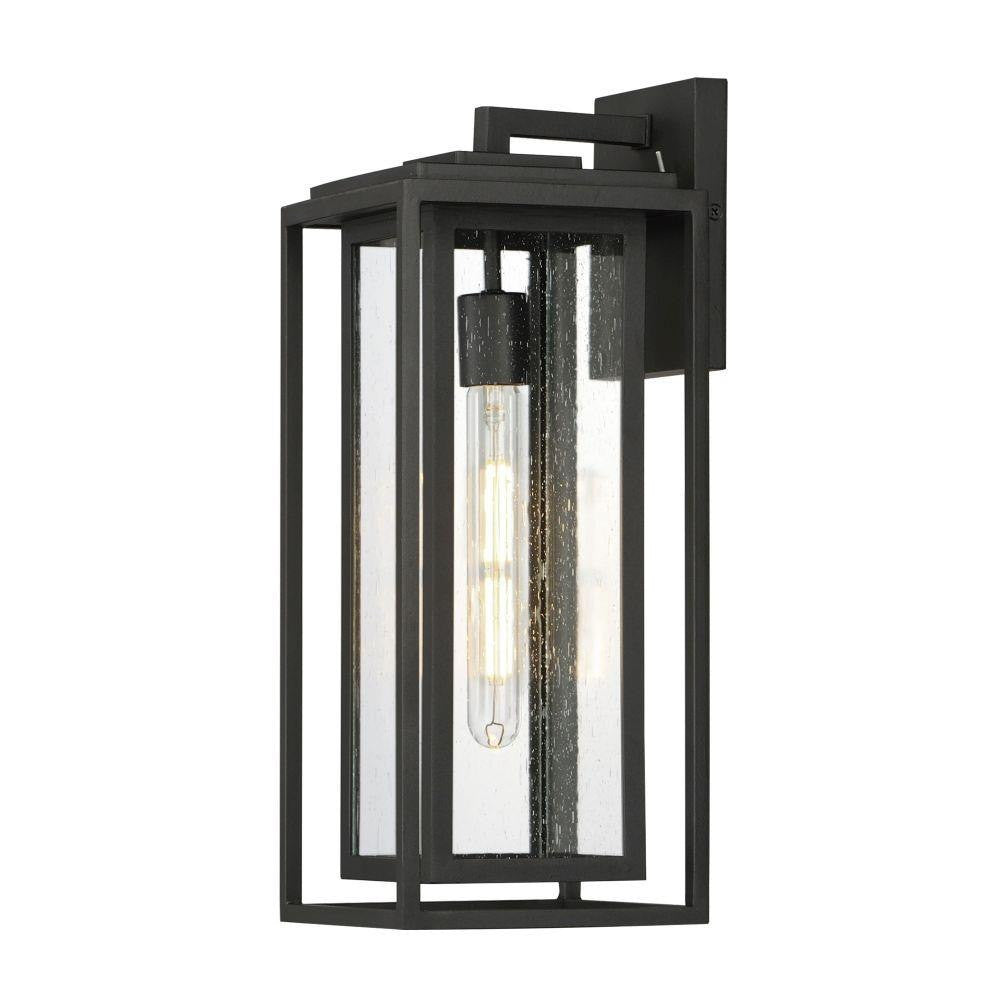 Maxim Lighting 3035CDBK Cabana 1 Light 18 Inch Black Outdoor Wall Sconce - Angled View