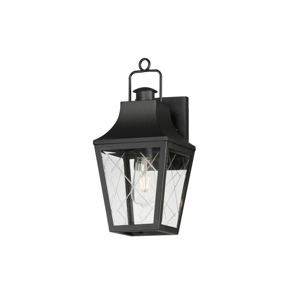 Maxim Lighting 30361CLBK Storybook 1 Light 14.75 Inch Black Outdoor Wall Sconce
