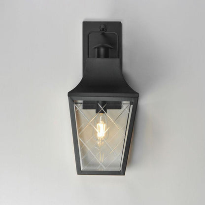 Maxim Lighting 30363CLBK Storybook Outdoor Wall Lantern - Straight-On Wall View