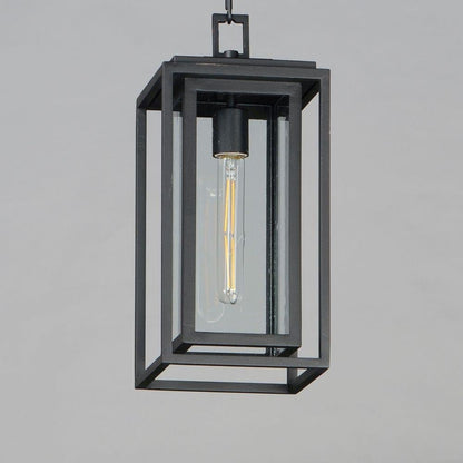 Maxim Lighting 3039CDBK Cabana 1 Light Black Outdoor Pendant - Close-Up Angle