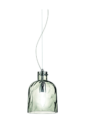 Eurofase Lighting 30450-035 Ponti One Light Pendant, Smoke Finish