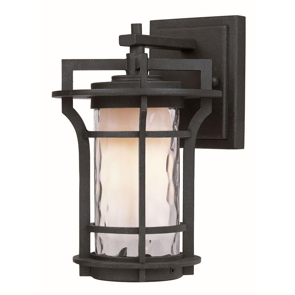 Maxim Lighting 30482WGBO Oakville 1 Light 9.75 inch Black Oxide Outdoor Wall Lantern