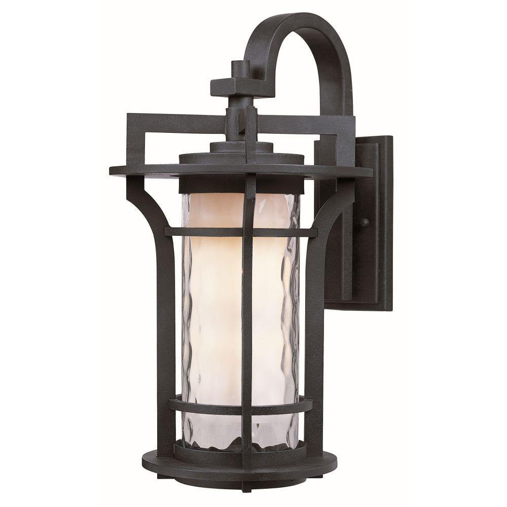 Maxim Lighting 30484WGBO Oakville 1 Light Black Oxide Outdoor Wall Lantern
