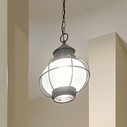 Maxim Lighting 30506CDOI Portsmouth Outdoor Pendant Illuminated Lifestyle Detail