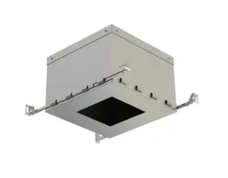 Eurofase Lighting 30532-023 3" Square Trimless AT Housing for 28717/28718 Downlights, 15W