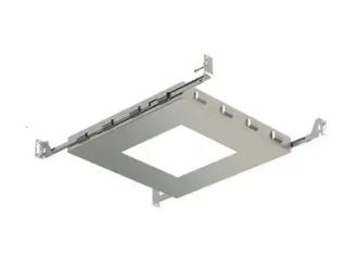 Eurofase Lighting 30536-012 3" Amigo Square Trimless New Construction Mounting Plate