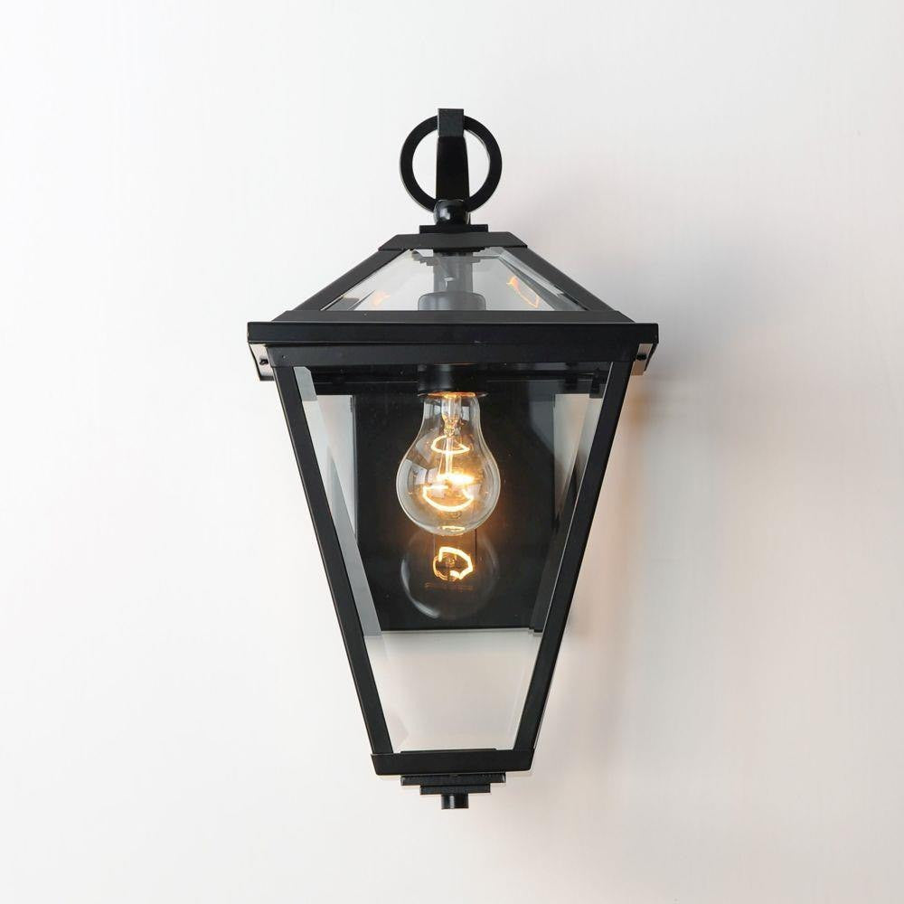 Maxim Lighting 30564CLBK Prism 1 Light Black Outdoor Wall Mount - Front Wall Mounted View