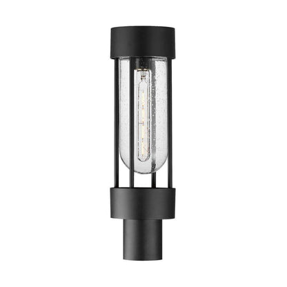 Maxim Lighting 30580CDBK Millennial 1 Light Black Outdoor Pier Post Mount - White Background