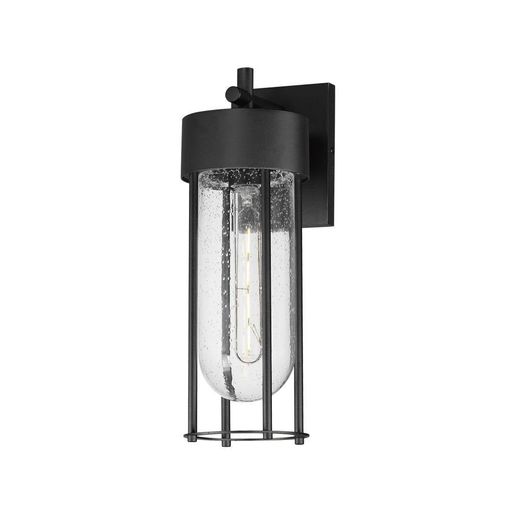 Maxim Lighting 30582CDBK Millennial 1 Light Black Powder Coat Outdoor Wall Lantern Side View