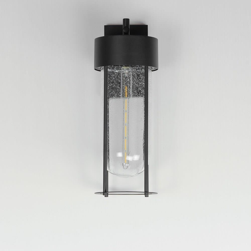 Maxim Lighting 30584CDBK Millennial 1 Light Outdoor Wall Lantern Black Powder Coat - Front View
