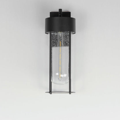 Maxim Lighting 30584CDBK Millennial 1 Light Outdoor Wall Lantern Black Powder Coat - Front View
