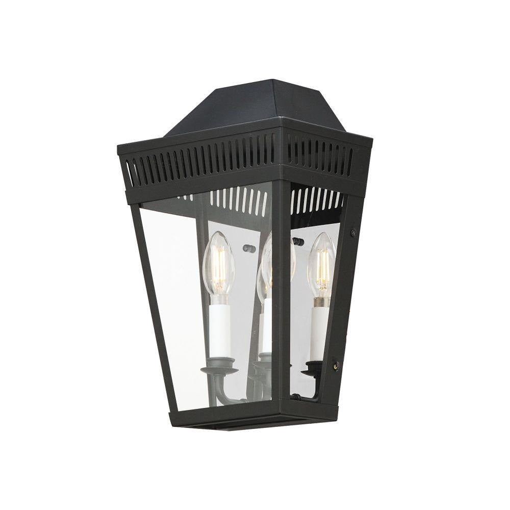 Maxim Lighting 30593CLBK Oxford 2 Light 14 Inch Black Outdoor Wall Lantern