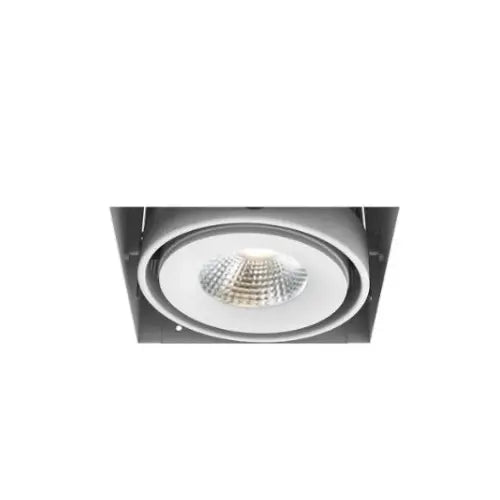 Eurofase Lighting TE611LED-40-2-02 4-in LED Recessed Downlight, 1-Light, Flood, Wattage 15W, Voltage 120V, Lumens 1290 lm, Color Temperature 4000K, White
