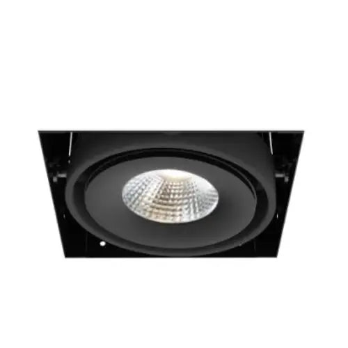 Eurofase Lighting TE611LED-30-4-01 4-in LED Recessed Downlight, 1-Light, Wide, Wattage 15W, Voltage 120V, Lumens 1290 lm, Color Temperature 3000K, Black