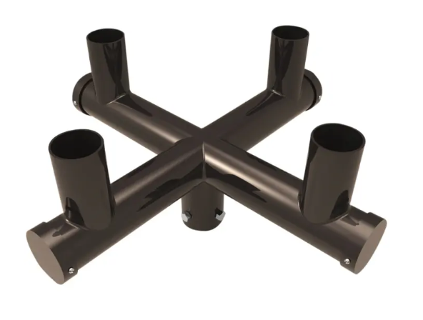 Keystone KT-BH-SF-Q90 Quad Bullhorn 90º Pole Mount Adapter