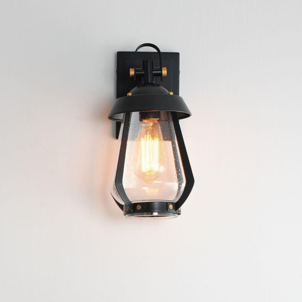 Maxim Lighting 30620CDBKAB Mariner Outdoor Wall Lantern - Installed Lifestyle View