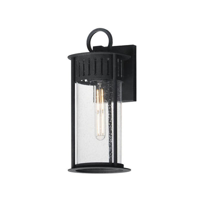 Maxim Lighting 30632CDBKP Windsor 1 Light Black Patina Outdoor Wall Lantern - White Background