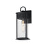 Maxim Lighting 30632CDBKP Windsor 1 Light Black Patina Outdoor Wall Lantern - White Background