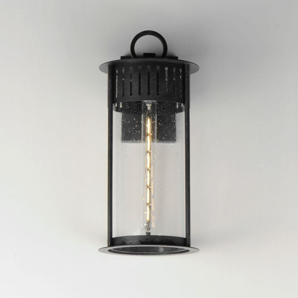 Maxim Lighting 30633CDBKP Windsor 1 Light Black Patina Outdoor Wall Sconce - close-up front view