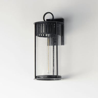 Maxim Lighting 30633CDBKP Windsor 1 Light Black Patina Outdoor Wall Sconce - side angle view