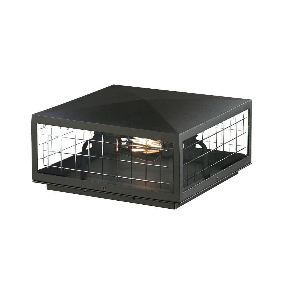 Maxim Lighting 30690CLBK Magnus 2 Light Black Outdoor Deck Lantern