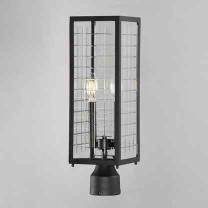 Maxim Lighting 30699CLBK Magnus 2 Light Black Outdoor Post Mount - Side View