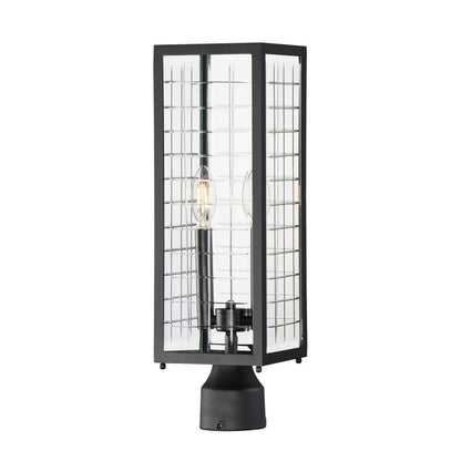 Maxim Lighting 30699CLBK Magnus 2 Light Black Outdoor Post Mount - Angle View