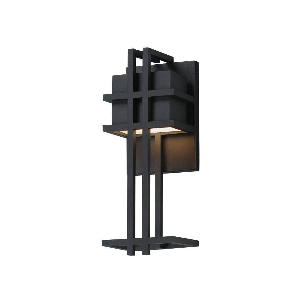 Maxim Lighting 30772BK Prairie Matte Black LED Wall Sconce