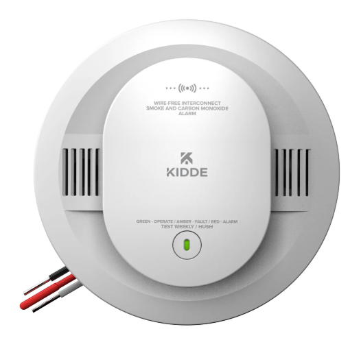Kidde 30CUAR-VRF Combo Smoke + CO Alarm, Hardwired with AA Backup Battery