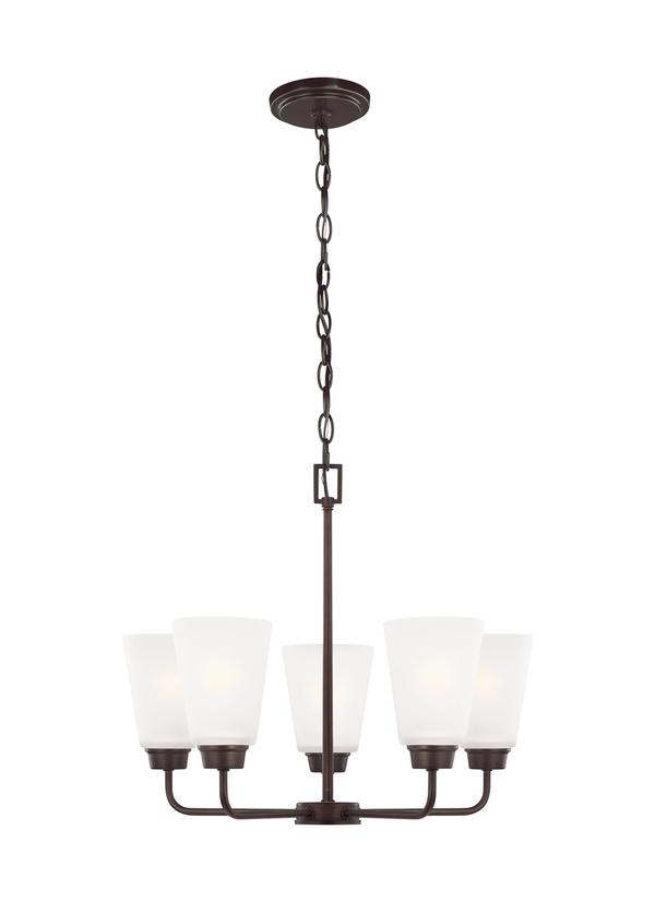 Generation Lighting Kerrville 5 light bronze chandelier ceiling light