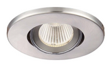 Eurofase Lighting 31224-04 3.5" Recessed Round Gimbal LED, Lumens 950 lm, Color Temperature 3000K. 120V, 10W, Nickel Finish