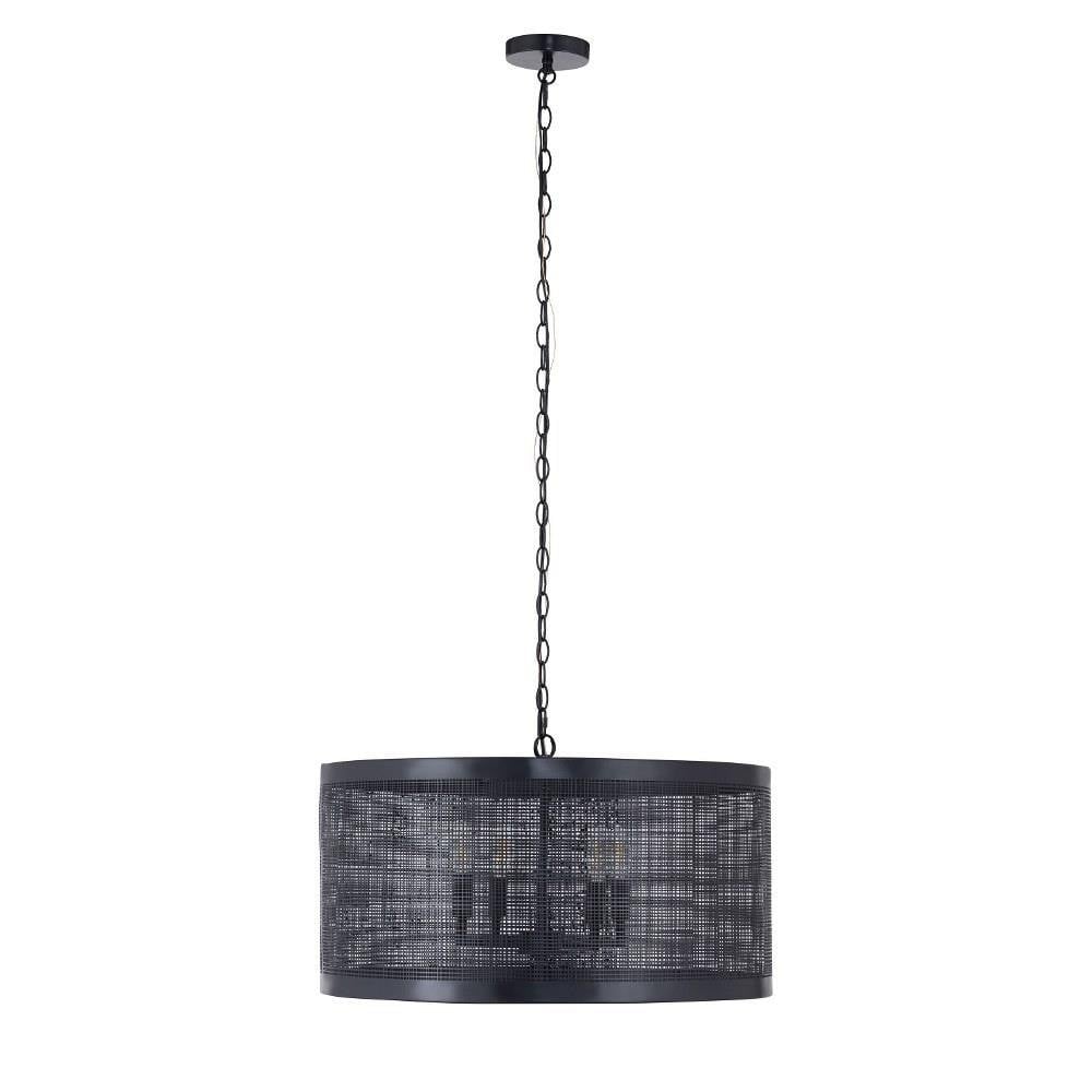 Maxim Lighting 31224GLD Hatcher 4 Light 24 inch Gold Pendant Ceiling Light - Full Hang View