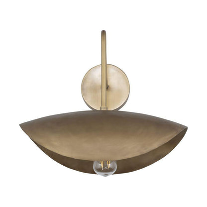 Maxim Lighting 31260NG Denarii 1 Light Natural Gold Wall Sconce - Front View