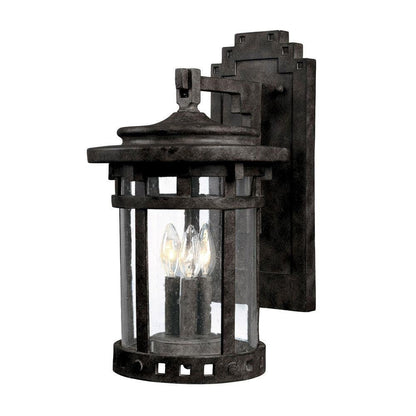 Maxim Lighting 3134CDSE Santa Barbara DC 3 Light Sienna Outdoor Wall Light