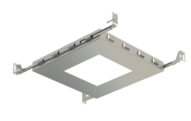 Eurofase Lighting 31421-010 13" New Construction Square Mounting Plate, Gray