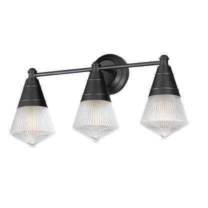 Maxim Lighting 10393PRNAB Hargreaves 3 Light 24 Inch Natural Aged Brass Bath Vanity Wall Light