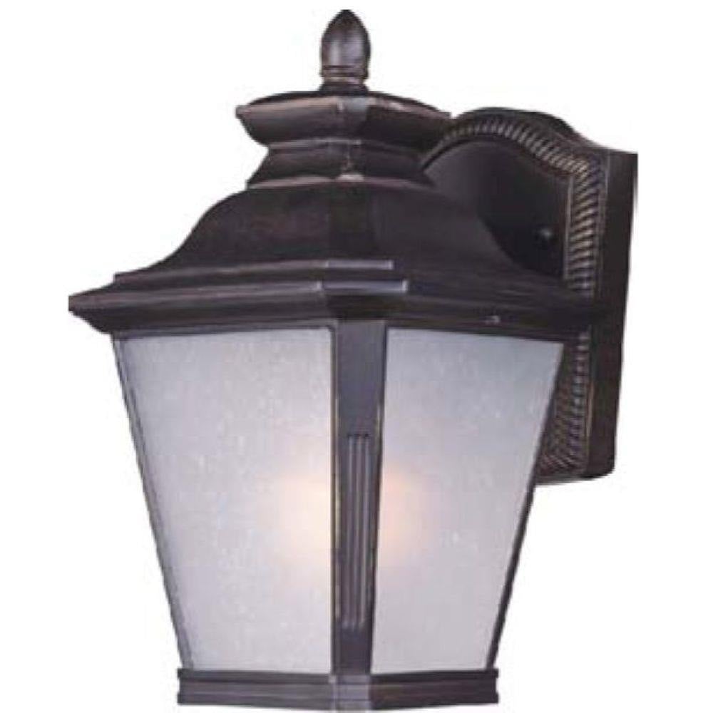 Maxim Lighting 1133CLBZ Knoxville Classic Bronze Outdoor Wall Lantern - Frosted Glass View