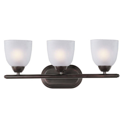 Maxim Lighting 11313FTPC Axis 3 Light Bath Vanity Wall Light