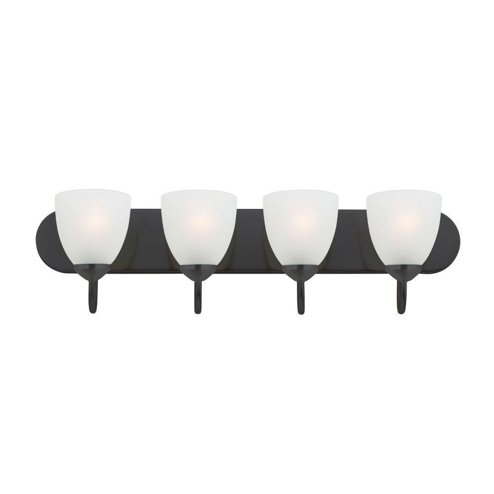 Maxim Lighting 11384FTPC Axis 4 Light 30 Inch Polished Chrome Bath Vanity Wall Light