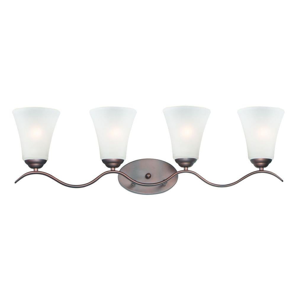 Maxim Lighting 12084FTPC Vital 4 Light 31.5 Inch Polished Chrome Bath Vanity Wall Light