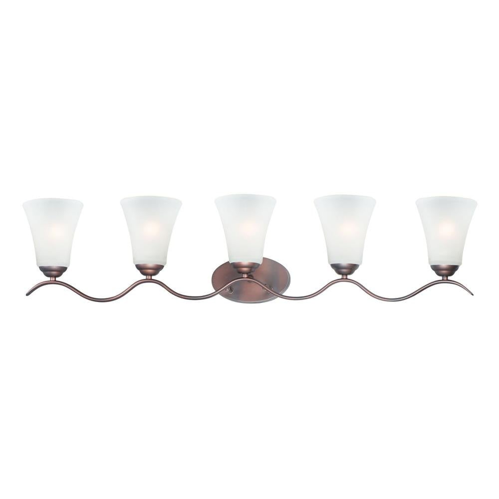 Maxim Lighting 12085FTPC Vital 5 Light 41 inch Polished Chrome Bath Vanity Wall Light