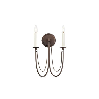 Maxim Lighting 12161GL Plumette 2 Light 16 inch Gold Leaf Wall Sconce