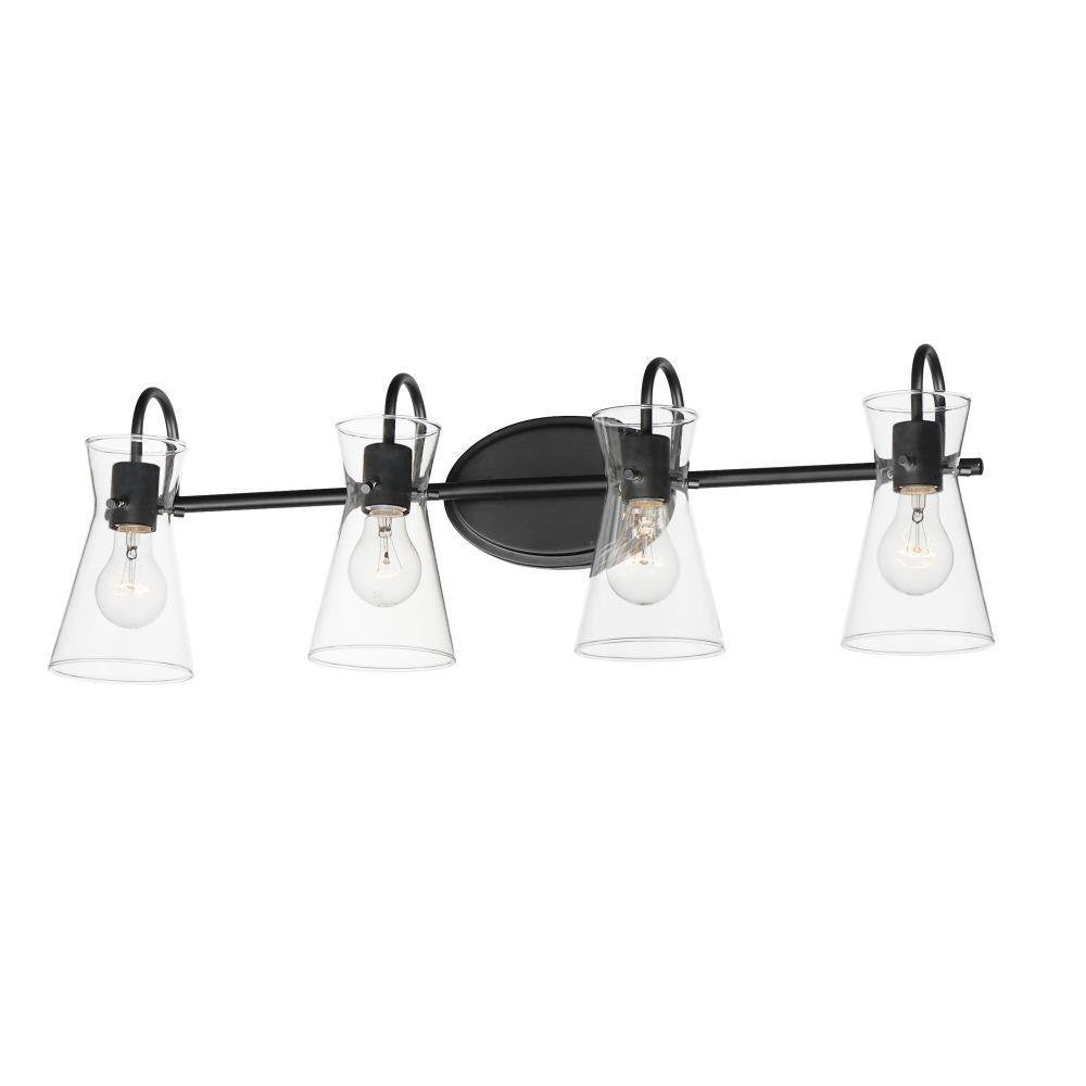 Maxim Lighting 12484CLPC Ava 4 Light 30.7 inch Polished Chrome Bath Vanity Wall Light