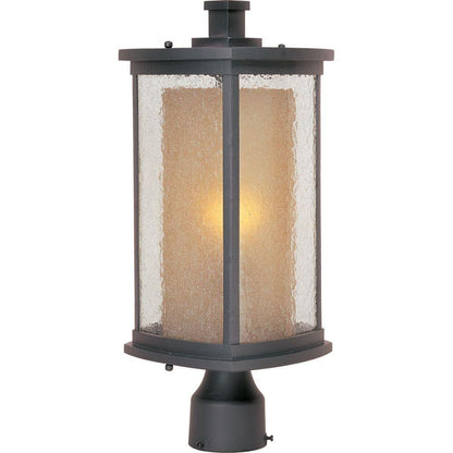 Maxim Lighting 3150CDWSBZ Bungalow 1 Light 18 inch Bronze Outdoor Post Mount