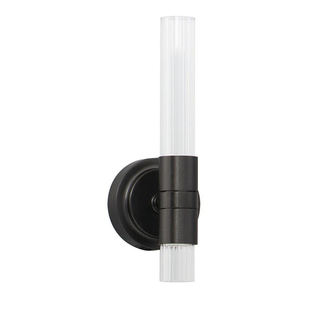 Maxim Lighting 16161CRBK Ovation 2 Light Black Wall Sconce - Front View
